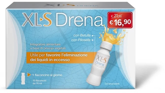 XLS XL-S Drenaje Depurativo 10 frascos Suplemento Drenaje Depurativo
