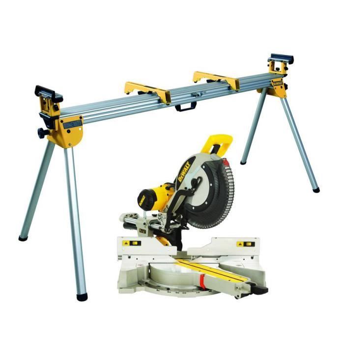 Serra circular de esquadria DeWALT com suporte incluso DE7023 - DWS780KIT