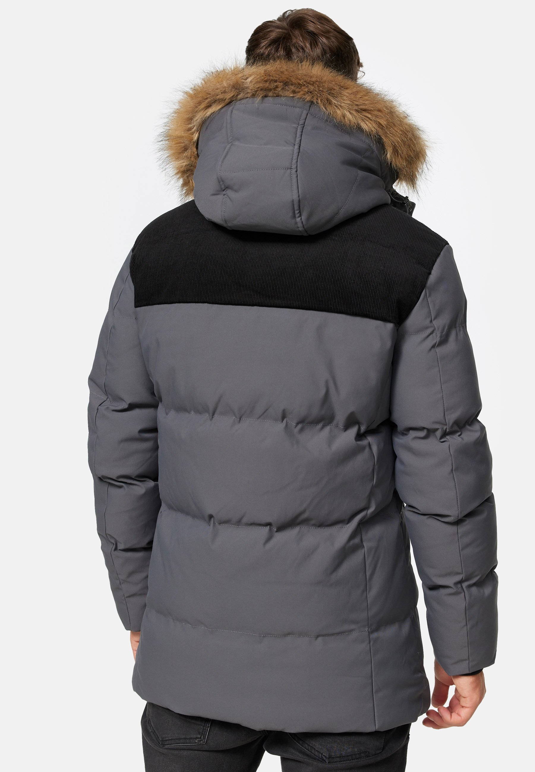 INDICODE JEANS HEXYL - Winterjas - donkergrijs