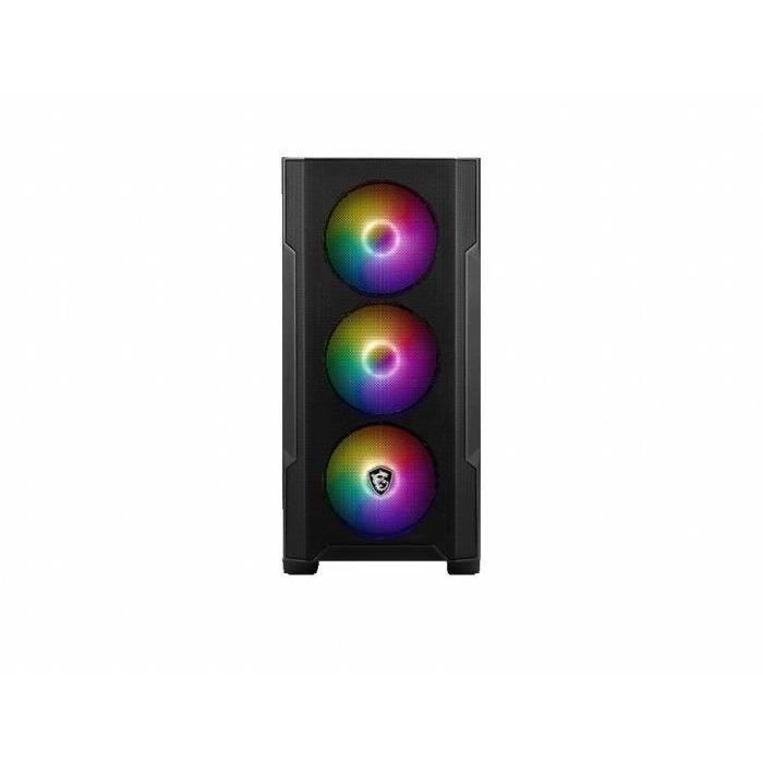 Gaming pc-behuizing - MSI - MAG Forge M100R - Mid Tower - Zwart