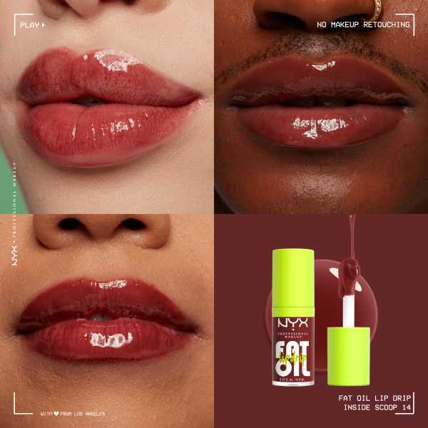 Nyx Professional Makeup Aceite Graso Bálsamo Labial Goteo Información Exclusiva