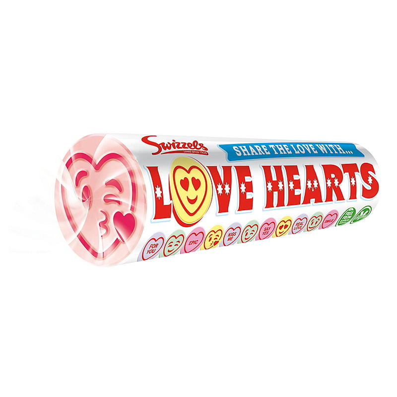 Swizzels gigantische liefdeshartjes