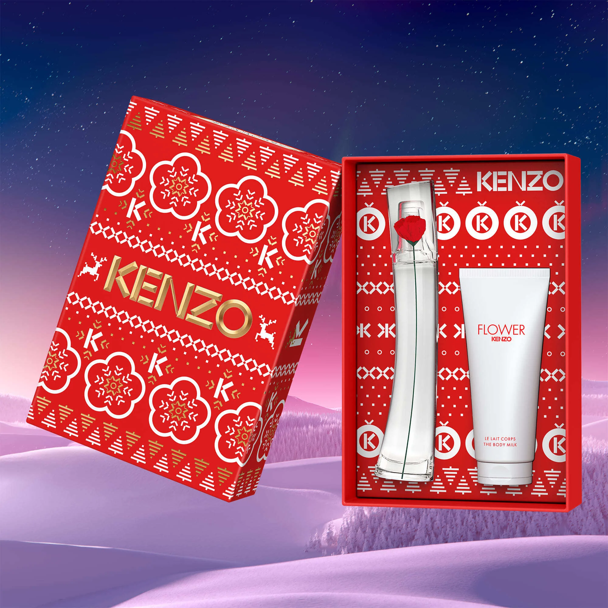 Flower by Kenzo FLOWER BY KENZO Set Regalo Eau de Parfum - Cofanetto Profumo Donna, Eau de Parfum