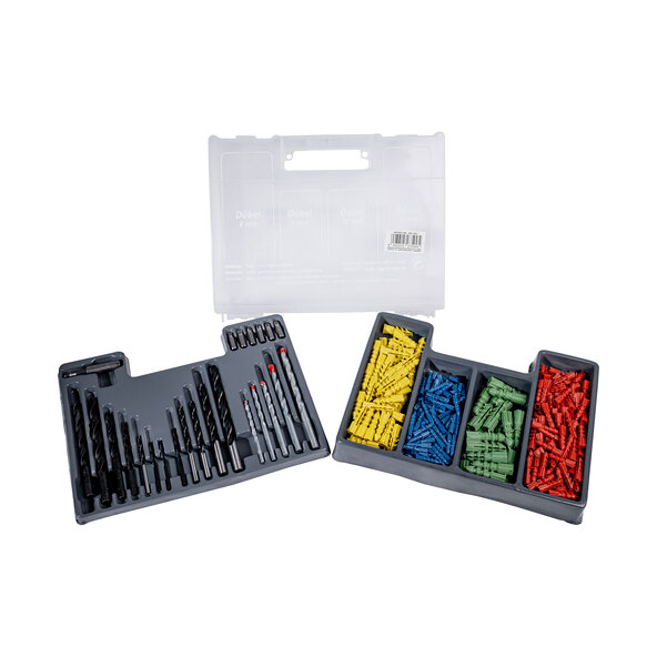 Terä- ja poranteräsarja + Terä- ja poranteräsarja 6-sivuisella varrella