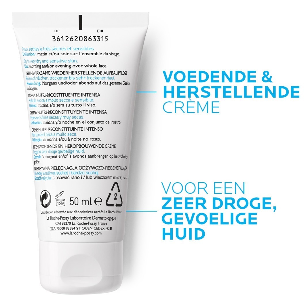 Cremă de față La Roche-Posay Nutritic Intense - 50 ml