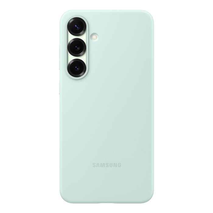 Galaxy S25+ Silicone Case - Aqua Green