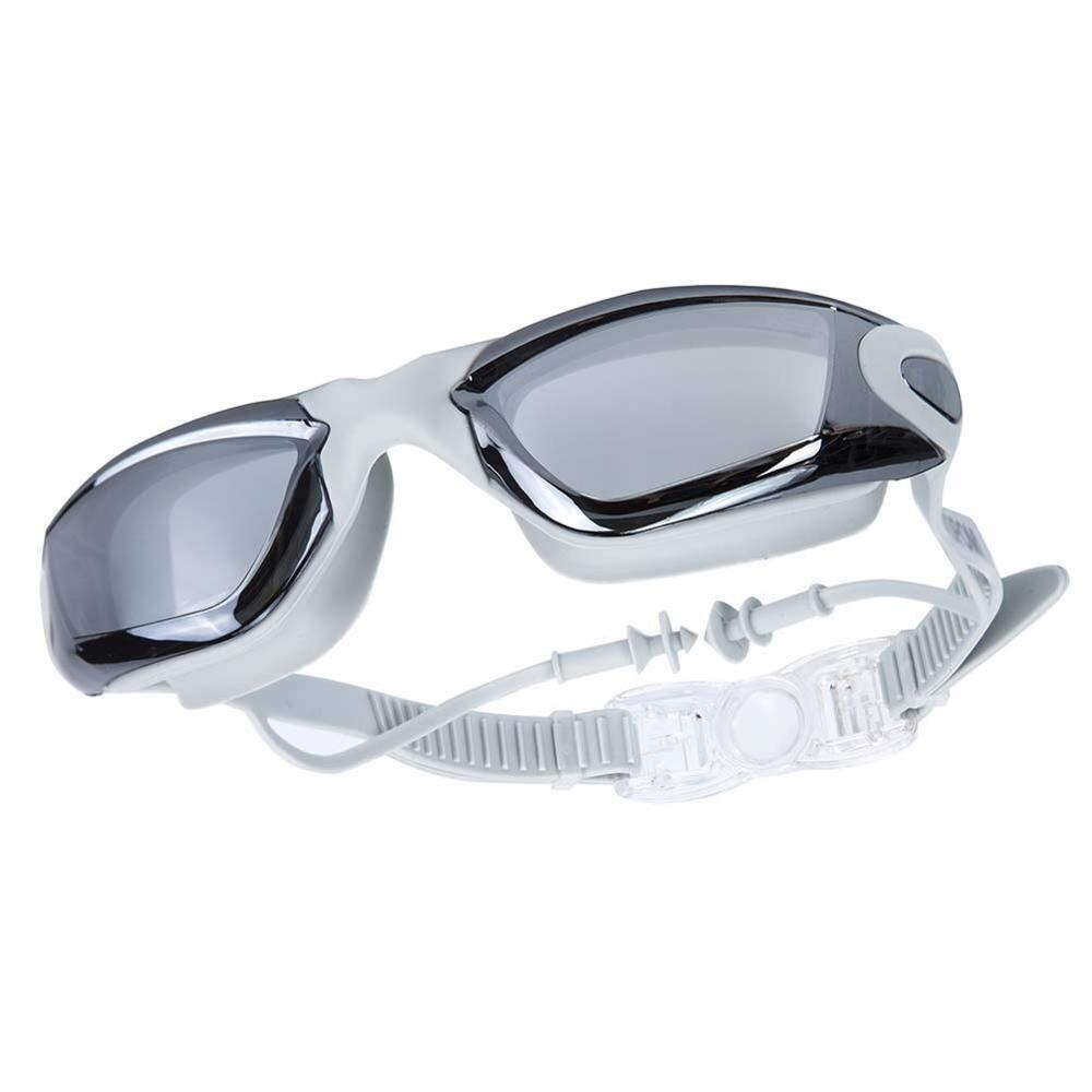 Swimming goggles earplug anti fog Silicone Swim Pool glasses Men Women eyewear Summer water Ear Plug Diving Glasses