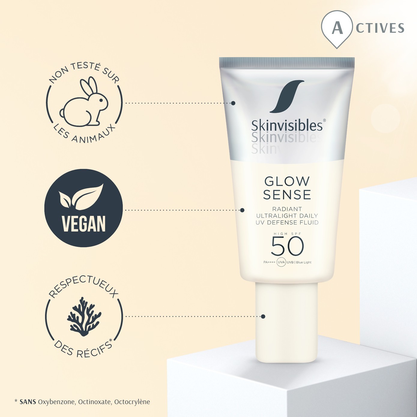 Skinvisibles Skinvisibles Glow Sense SPF50 50ml