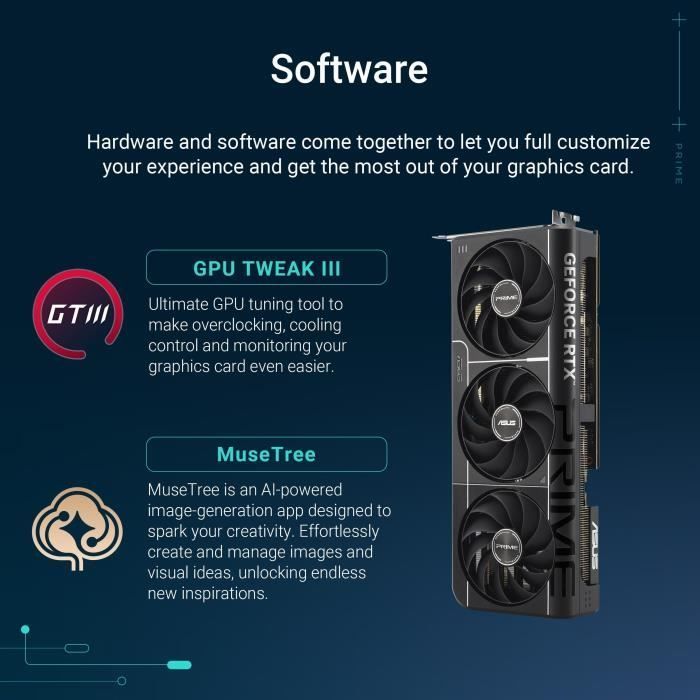Graphics card - ASUS - PRIME-RTX5080-O16G
