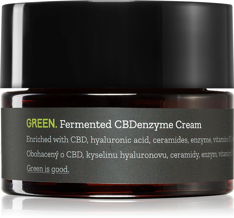 Canneff Green fermentēts CBDenzyme krēms intensīvi atjaunojošs krēms ar CBD