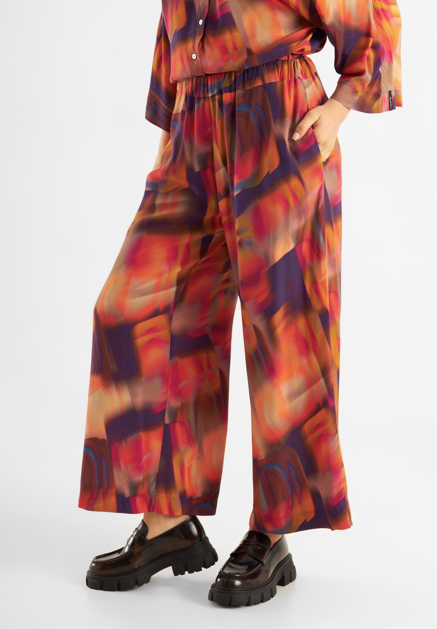 Jascha Stockholm PRINTED - Broek - zonne-zonsopgang