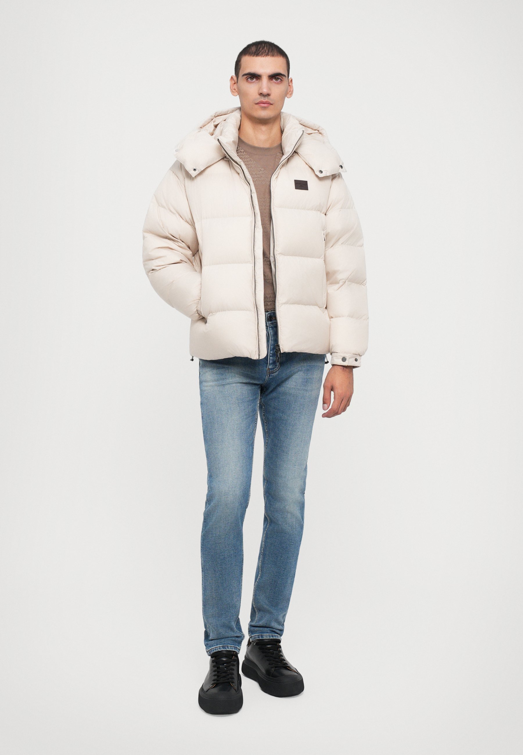 GIACCA Emporio Armani - Piumino - ecru
