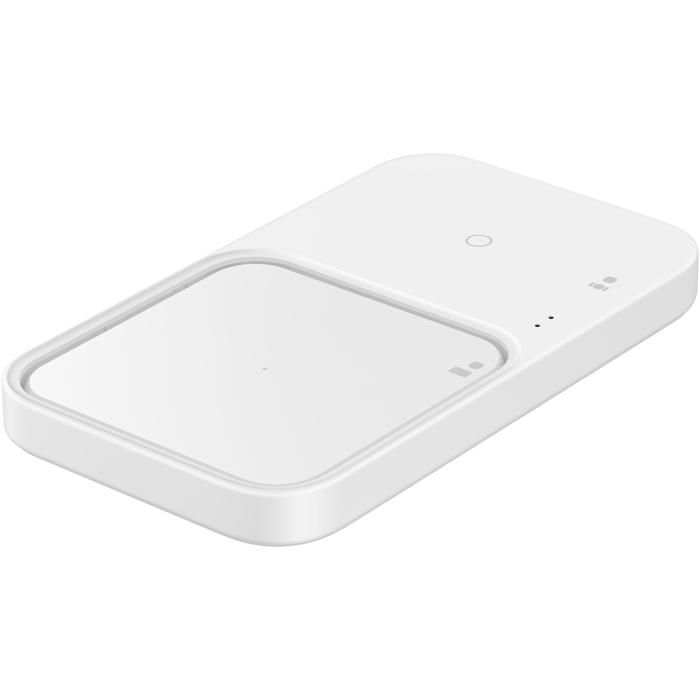 Cargador inalámbrico doble rápido Samsung de 15 W - Base de inducción - Adaptador de CA no incluido - Negro