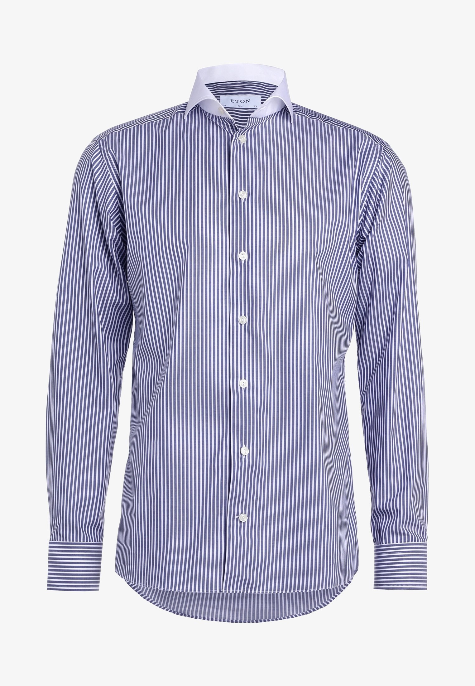 Eton-shirt - donkerblauw