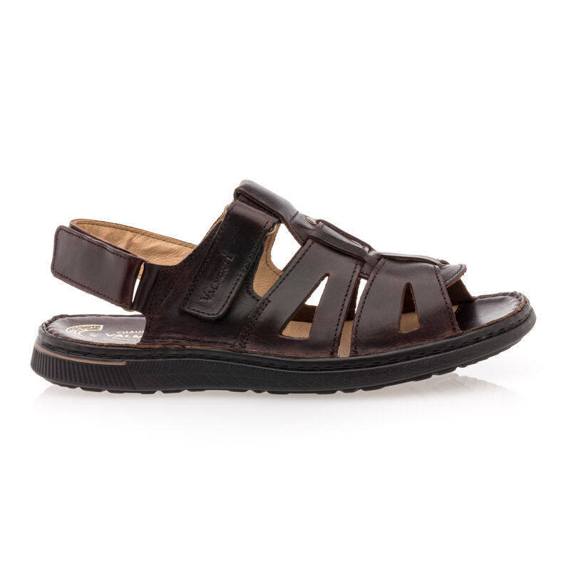 Bruine sandalen/open teenschoenen voor heren