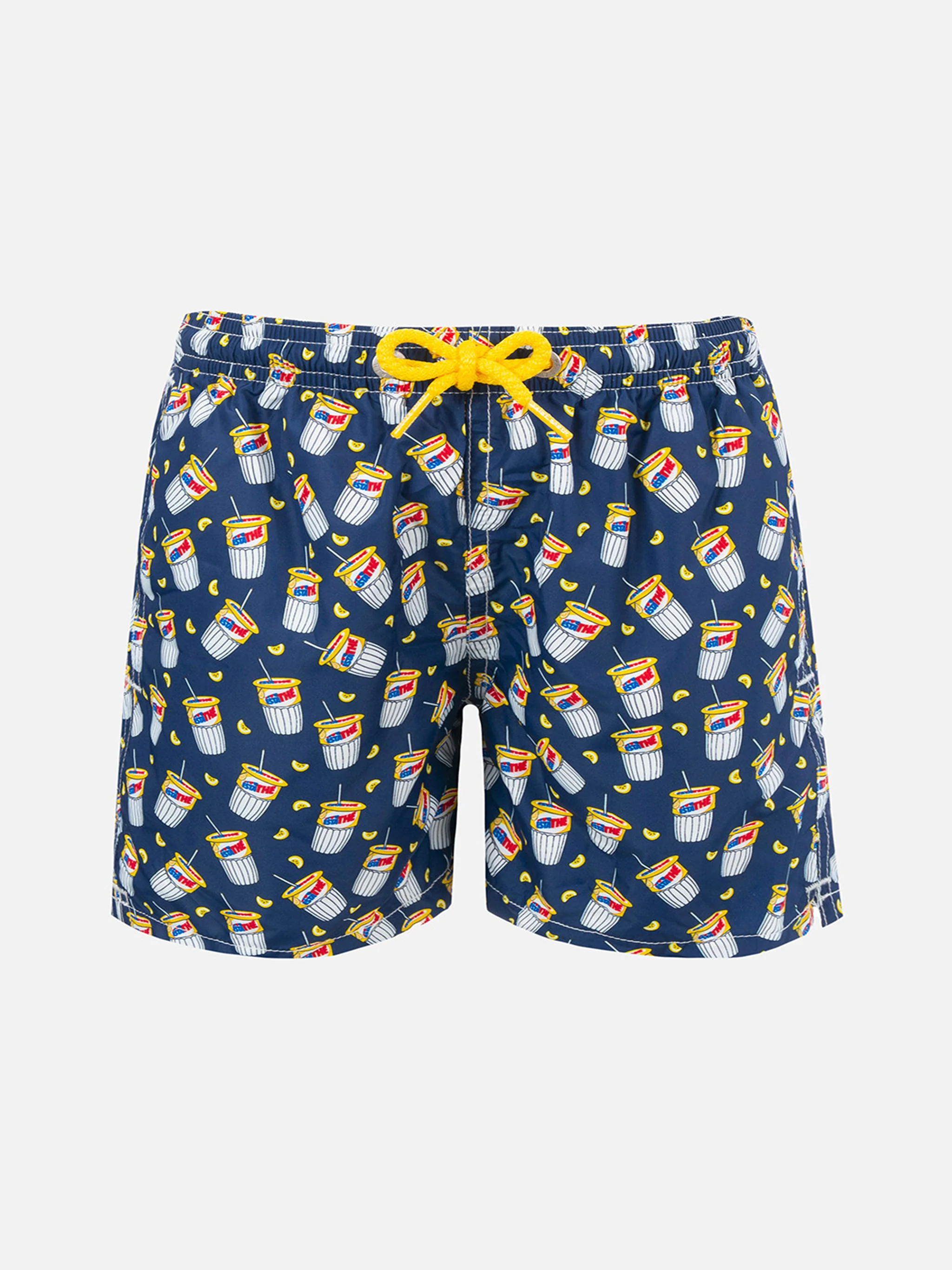 Costume da bagno da bambino in tessuto leggero con stampa Estathè | ED