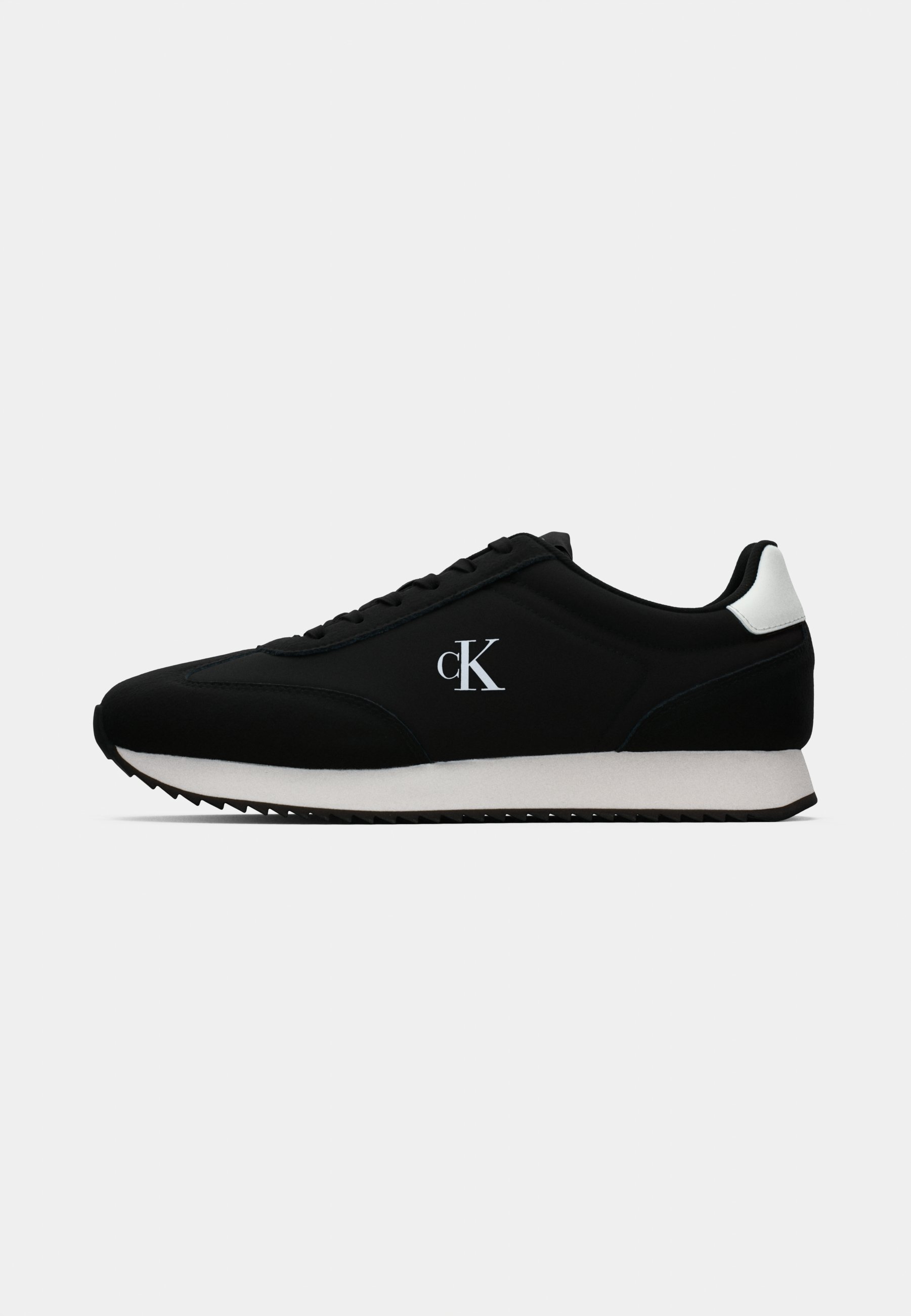 Calvin Klein Jeans RUNNER LACEUP - Sneakers - zwart/helder wit