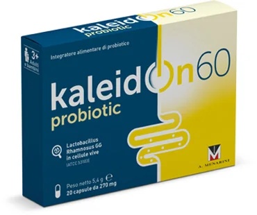 KALEIDON Kaleidon Probiótico 60 20 cápsulas Fermentos lácticos vivos para um intestino equilibrado