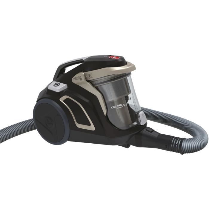 Stofzuiger met stofreservoir zonder stofzak - HOOVER - HP720PET - 850 W - 68 dBA - 2 liter stofreservoir - Ideaal voor hardhouten vloeren en huisdieren