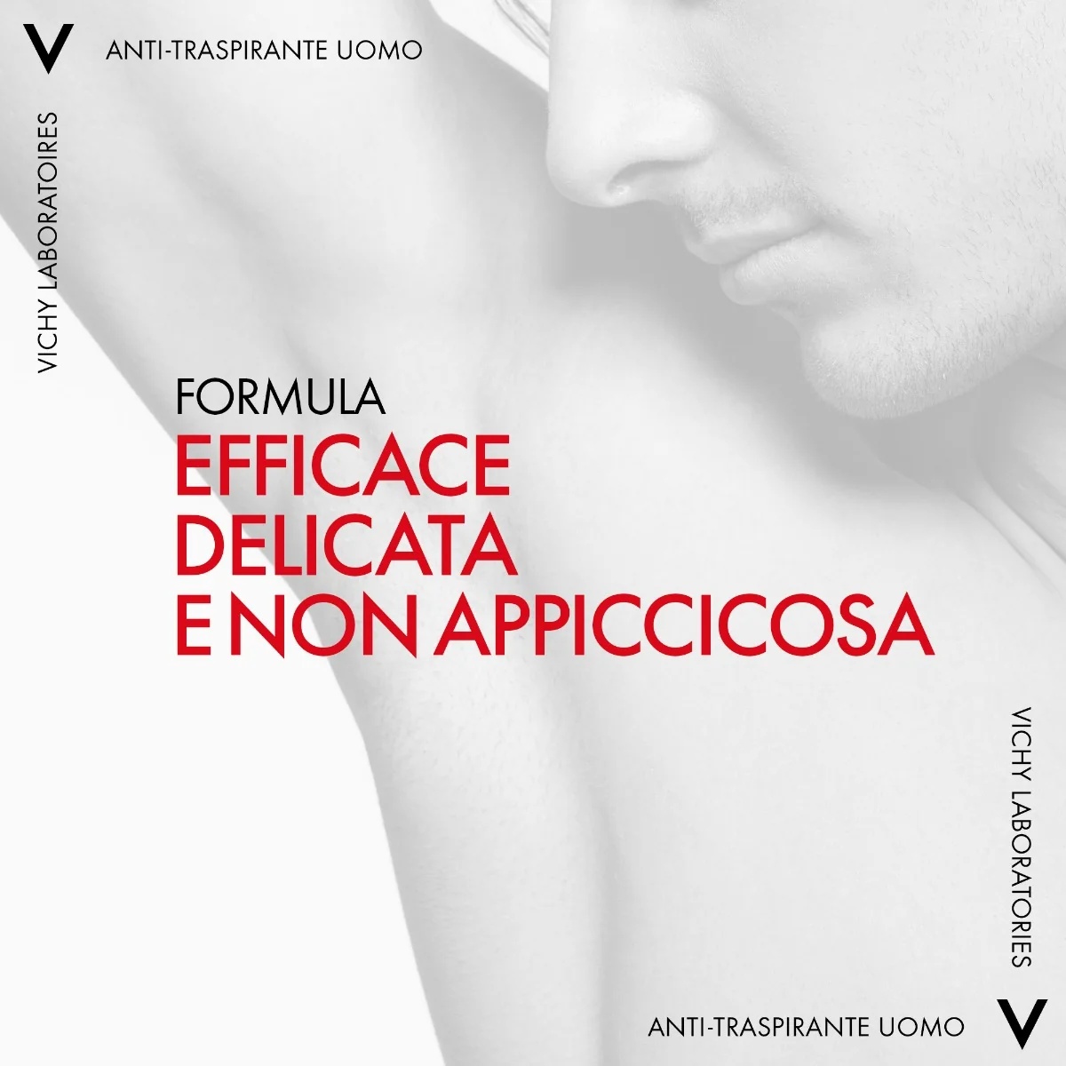 VICHY Vichy Homme 72h Roll-On Deodorant 50ml Antitranspirant für empfindliche Haut