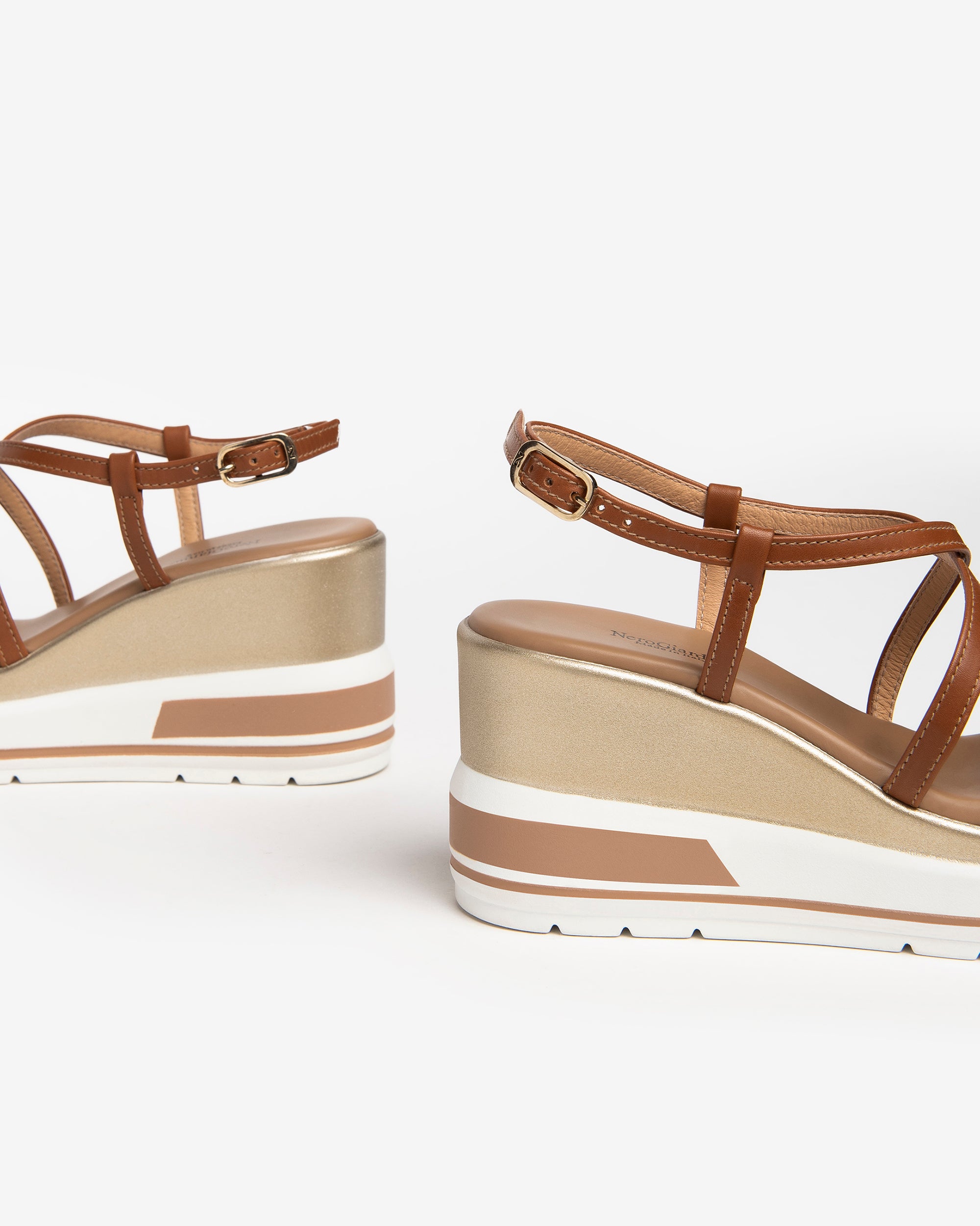  Damen-Ledersandalen