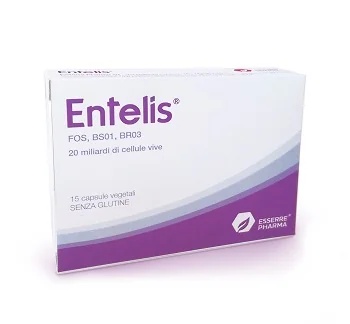 Entelis Lactic Ferments voedingssupplement 15 capsules