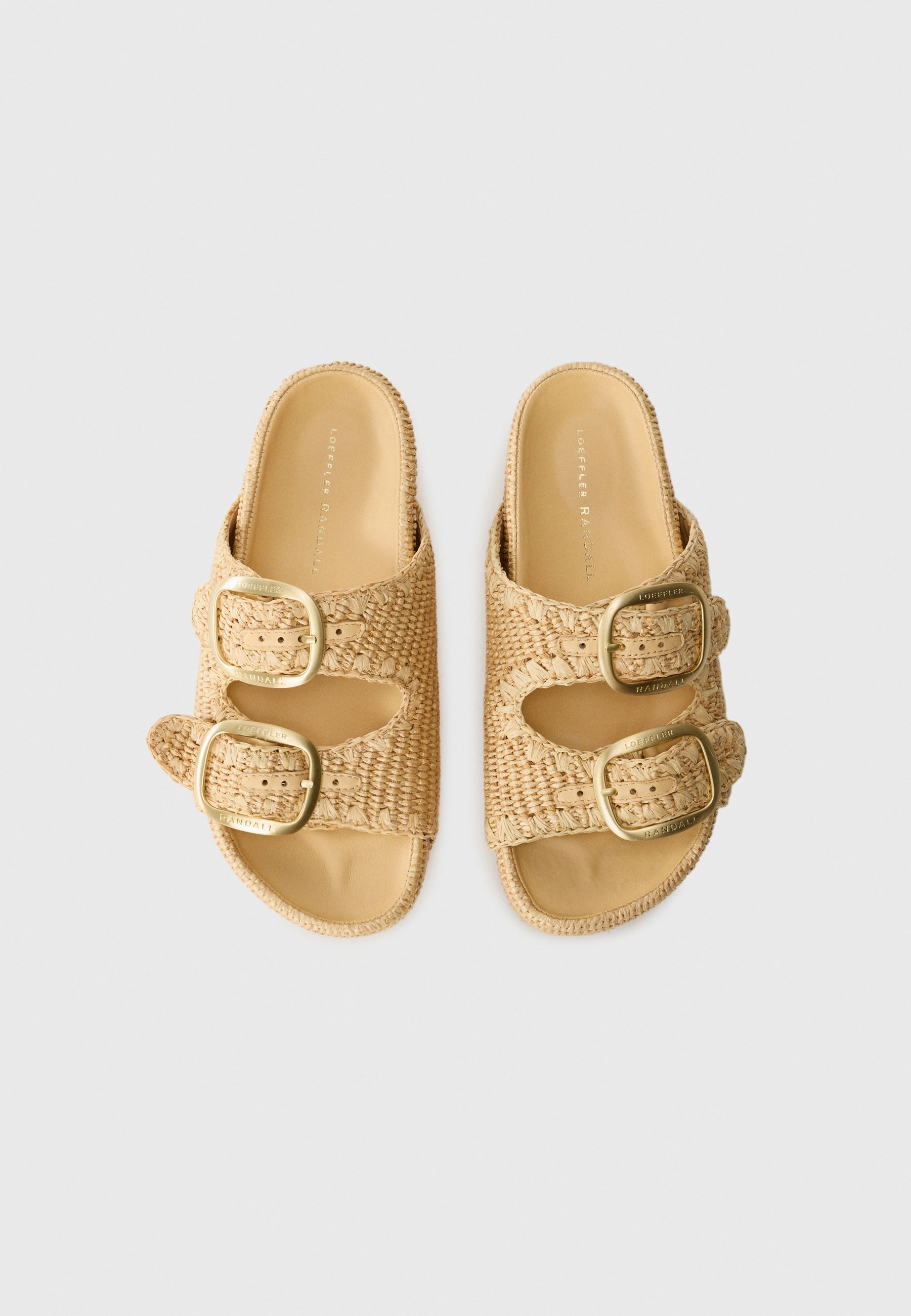 Loeffler Randall THEO - Sandalen - naturel