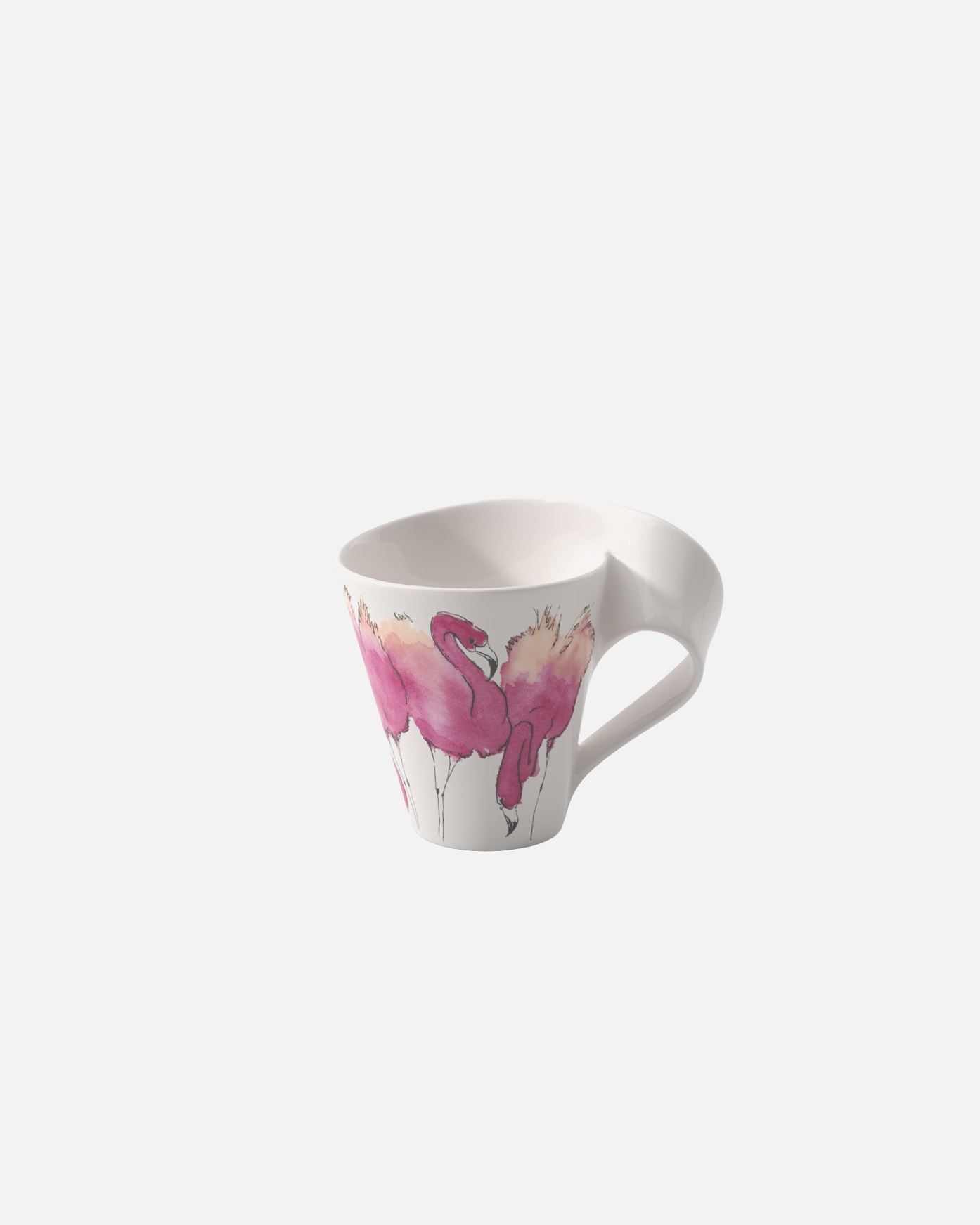 Hrnek Villeroy & Boch s uchem (dárkové balení) NewWave Caffè Red Flamingo - 1 kus