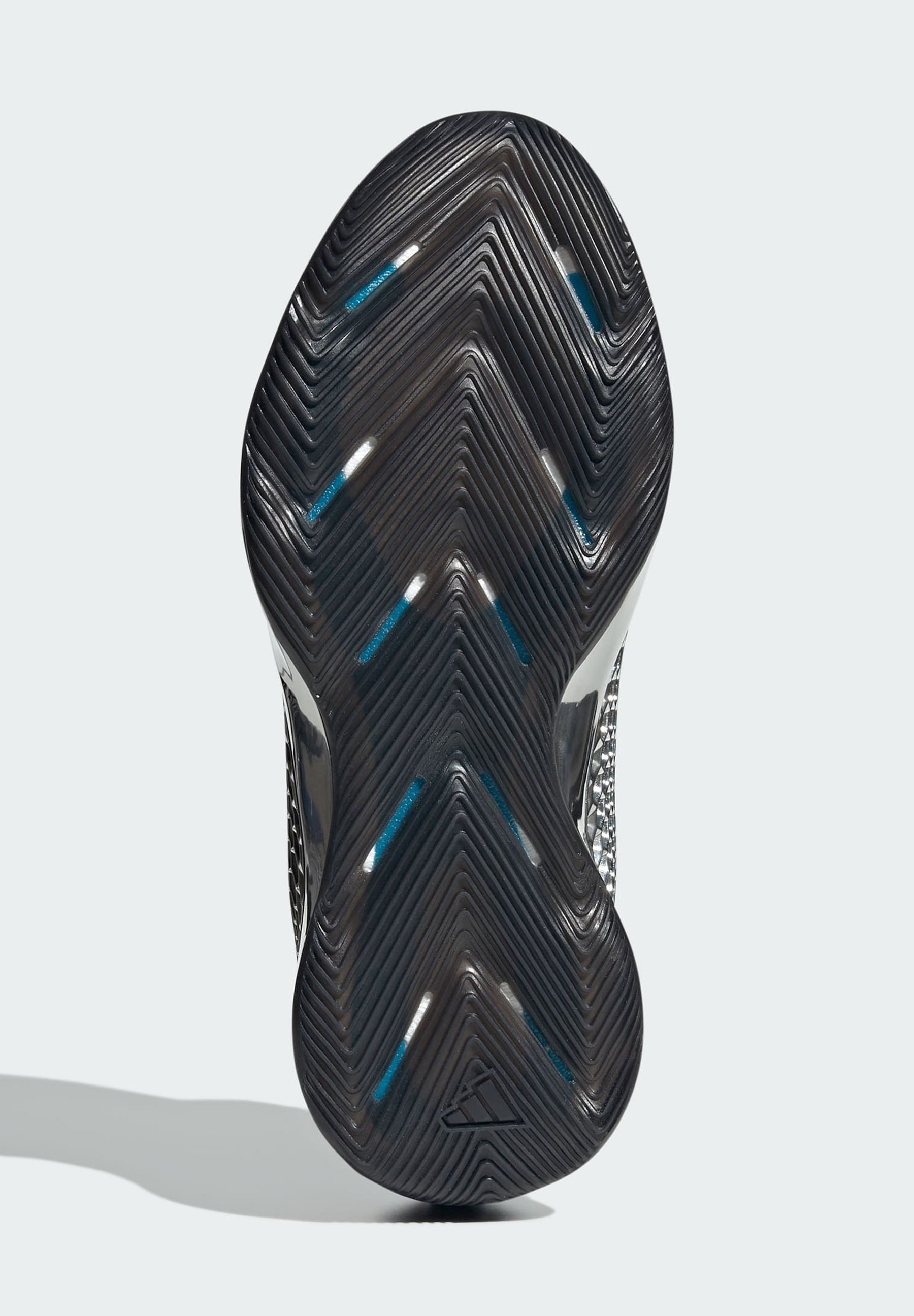 adidas Performance ANTHONY EDWARDS - Basketbalschoenen - core black silver metallic core black