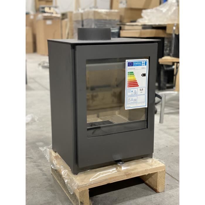 Poêle à bois Cheminée Chauffage Victoria 05 Parma SL - 5 kW