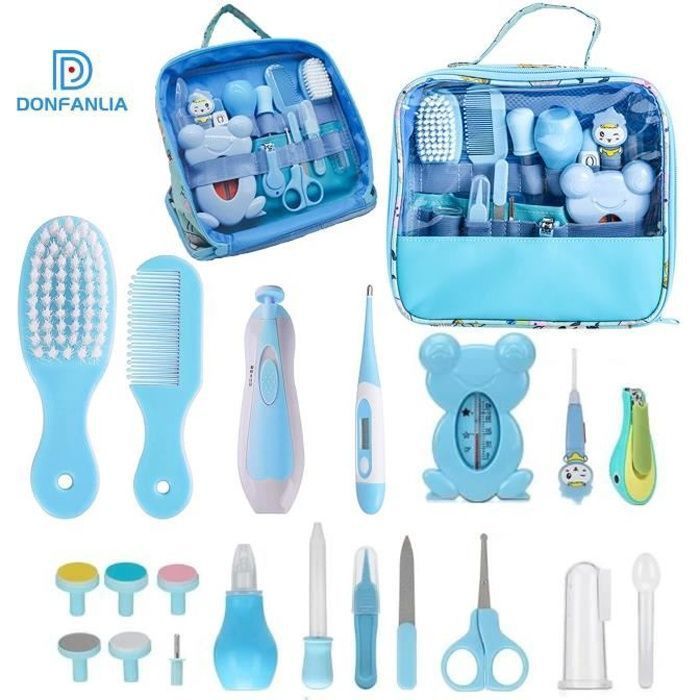 Kit per la cura del bambino, kit professionale da 20 pezzi per la cura del bambino, set per la toelettatura del neonato