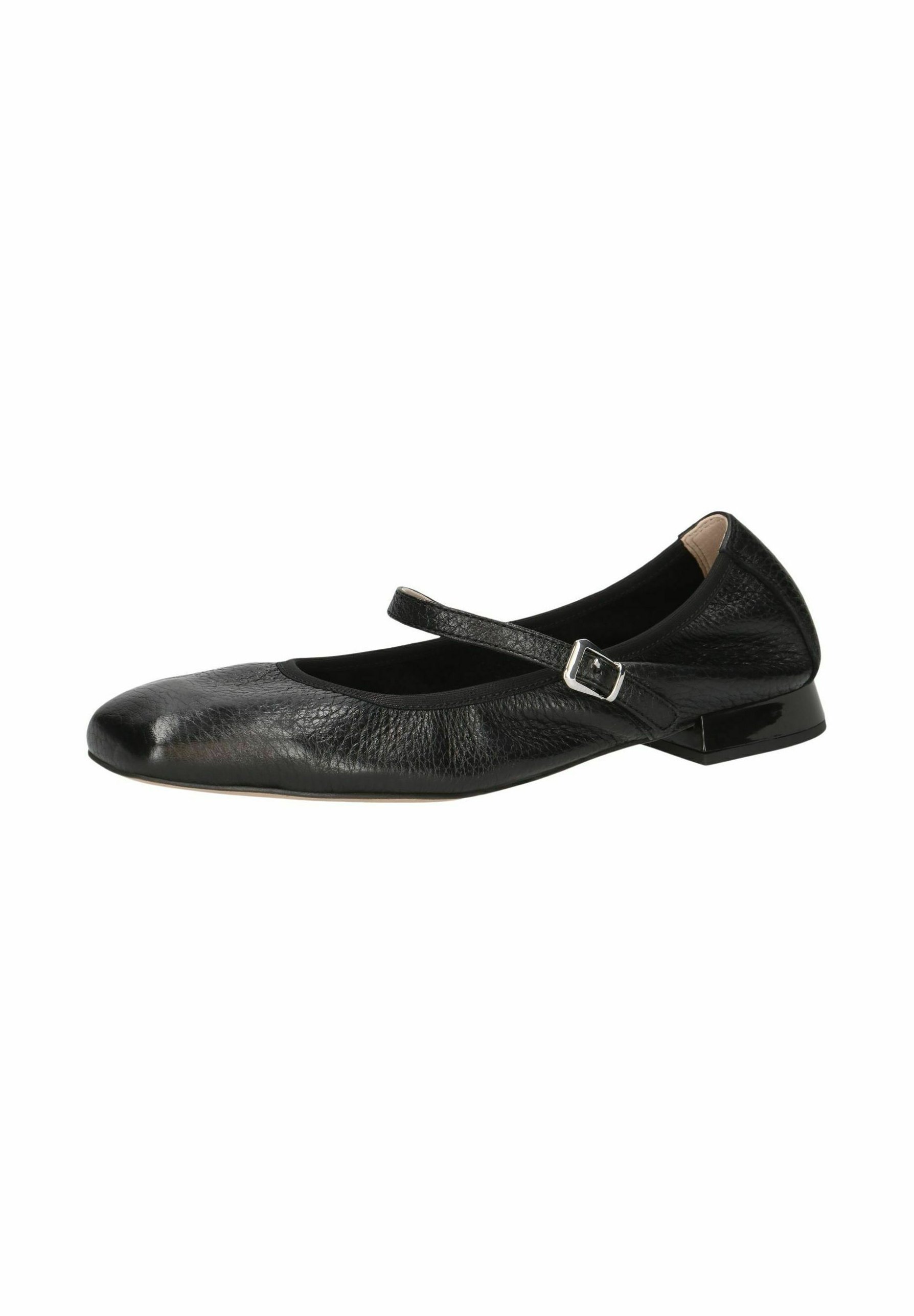 Ballerines Caprice à bride cheville - motif cerf noir