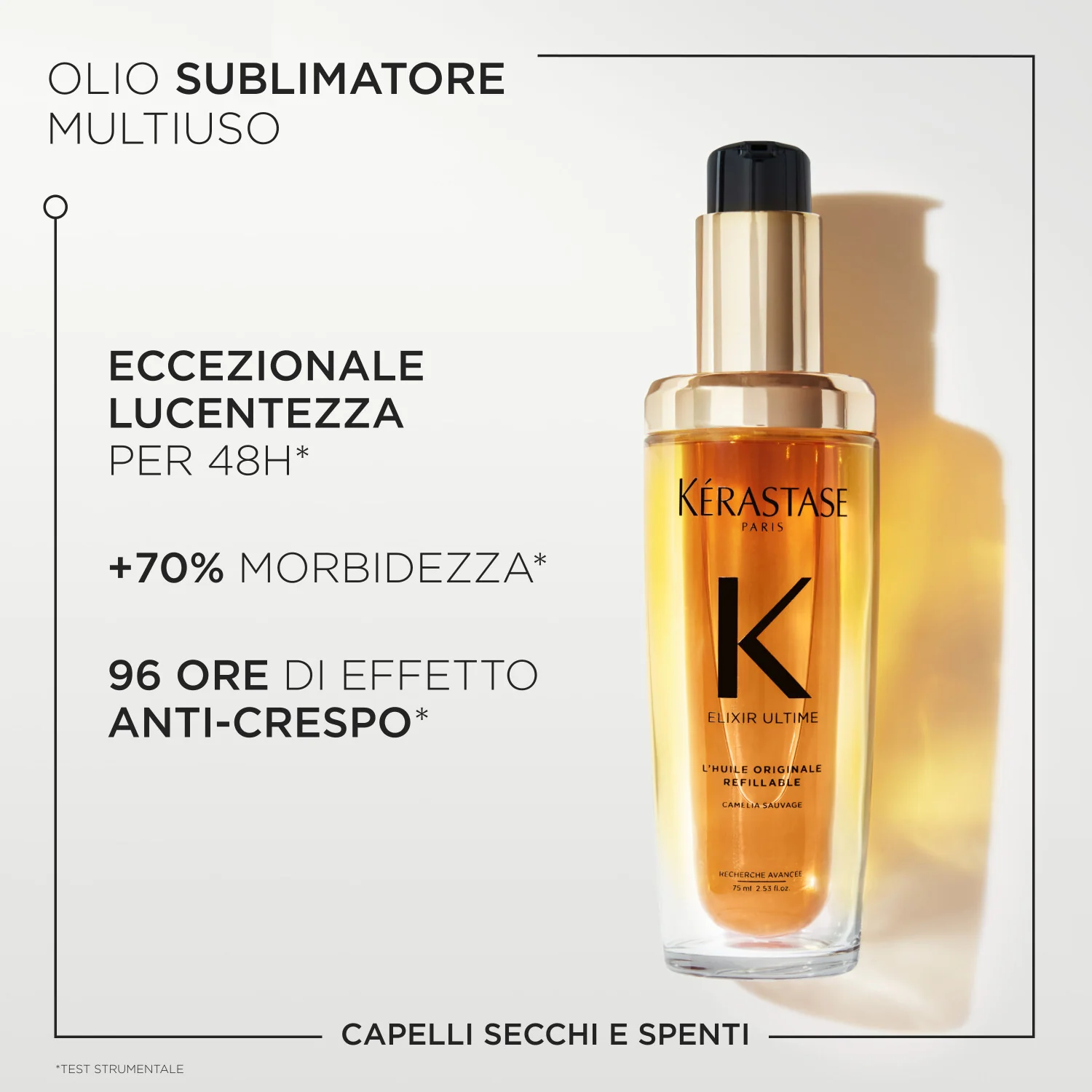 Elixir Ultime Cofanetto Elixir Ultime Holidays 2025 - Cofanetti per Capelli, Olio Capelli Styling & Finish, Olio Capelli