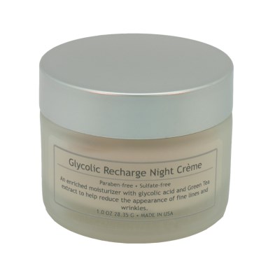 Crème de nuit régénératrice à l'acide glycolique