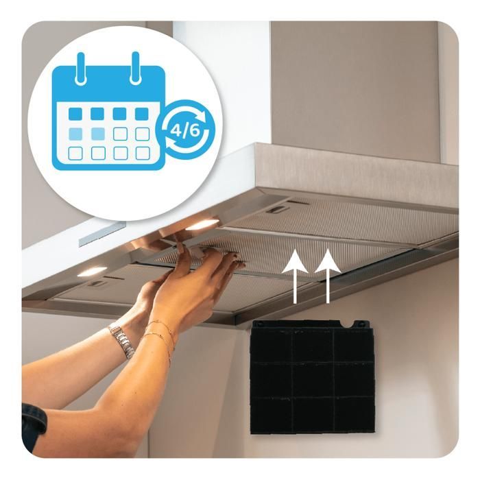 ARISTON SCHOLTES 225X210X30MM COLD FILTER