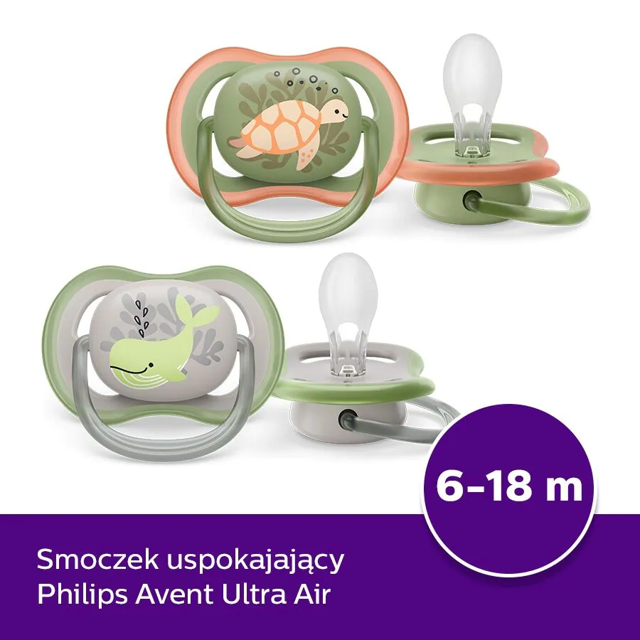 Avent Smoczek Ultra Air 6-18m