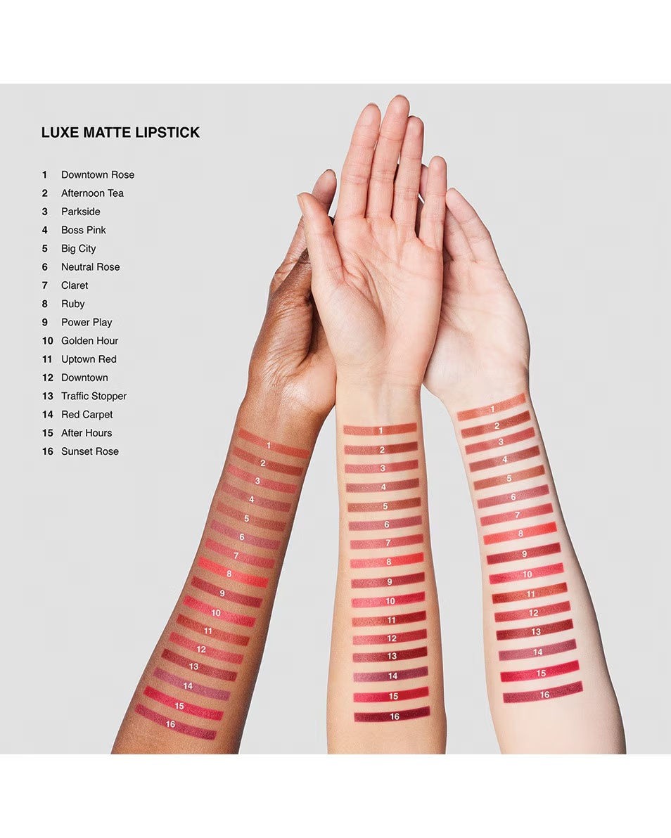 BOBBI BROWN LUXURY MATTE LIP COLOR LIPSTICK ΜΑΤ ΚΡΑΓΙΟΝ - 12 ΩΡΕΣ ΔΙΑΡΚΕΙΑΣ - ΦΩΤΕΙΝΟ