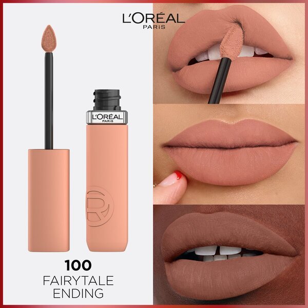 L'Oréal Paris Infaillible Matte Resistance 100 Fairytale Ending lūpu krāsa<br>5ml