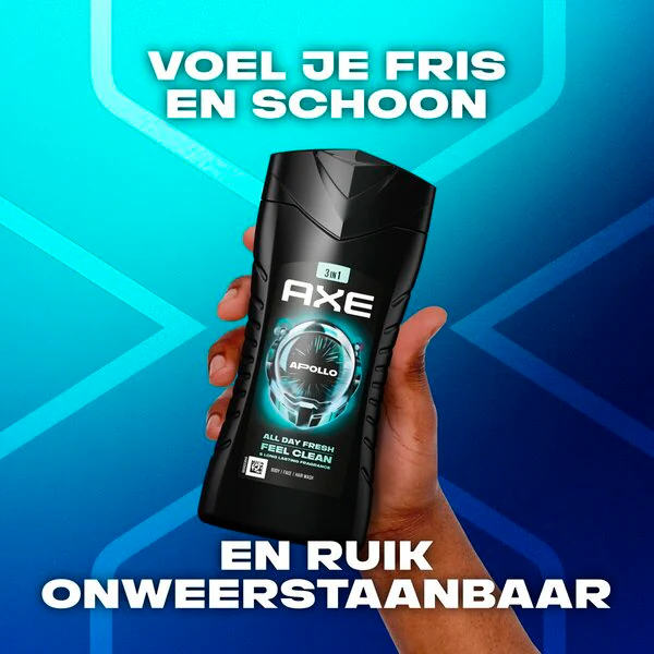 Gel de duș Axe Apollo 3 în 1<br>250ml