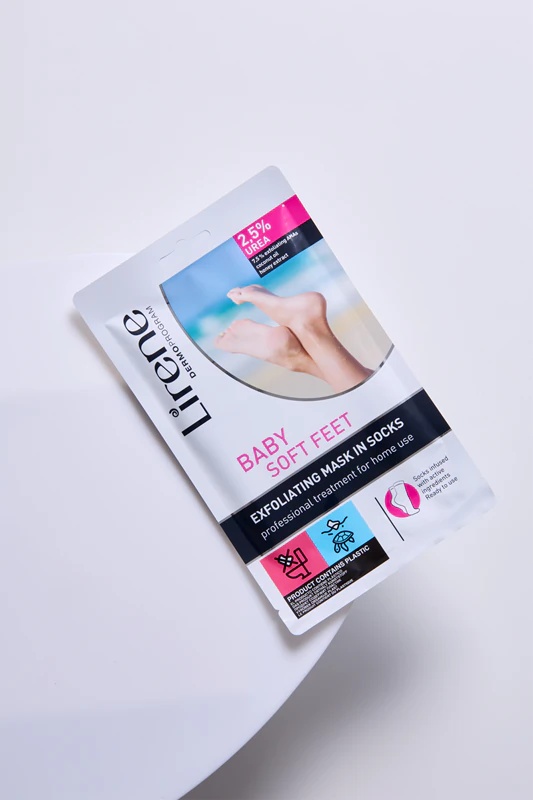 „Lirene Foot Care“ šveičiamosios, drėkinamosios ir minkštinamosios pėdų kojinės