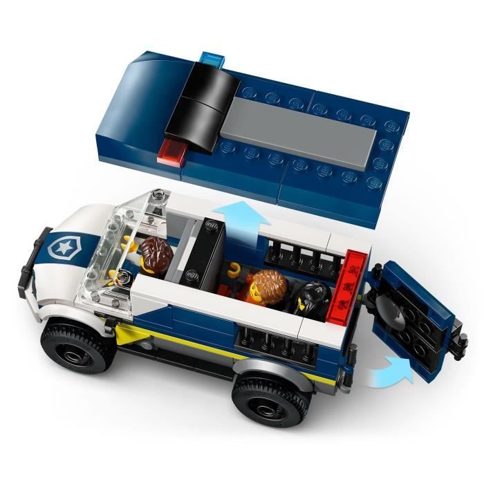 LEGO City 60479 Gevangeniswagen - Bouwset voor kinderen vanaf 6 jaar - Vrachtwagenmodel