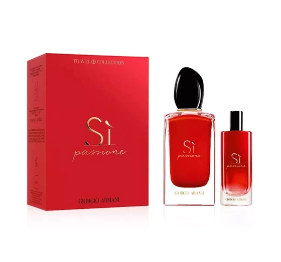 Armani Sì Passione Travel Collection woda perfumowana spray 100 ml   15 ml