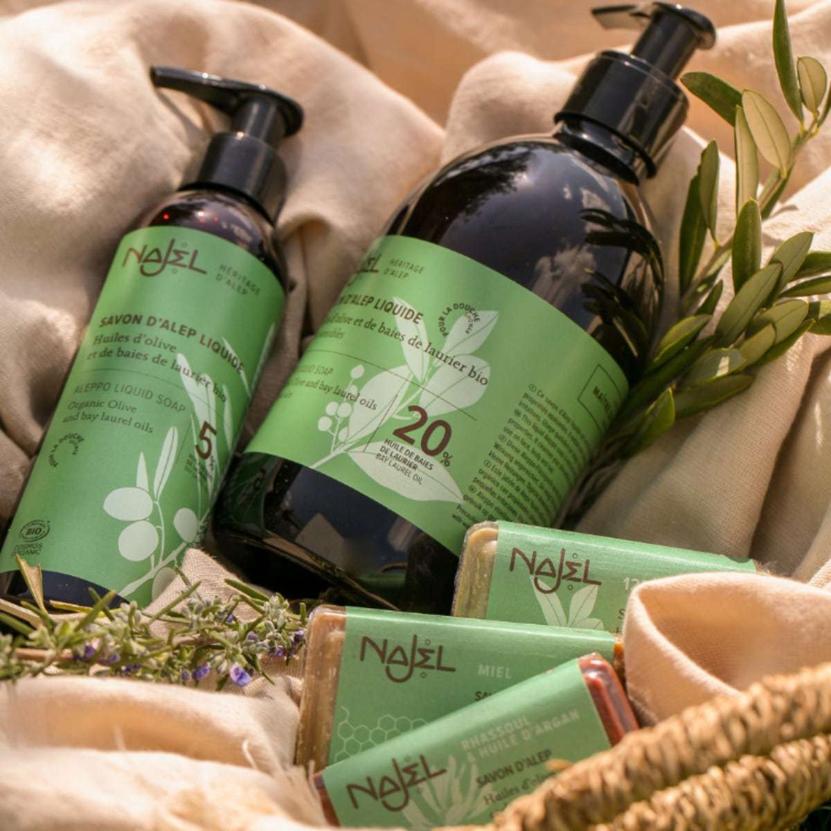 Najel Mydlo na ruky 20% vavrín - 500 ml