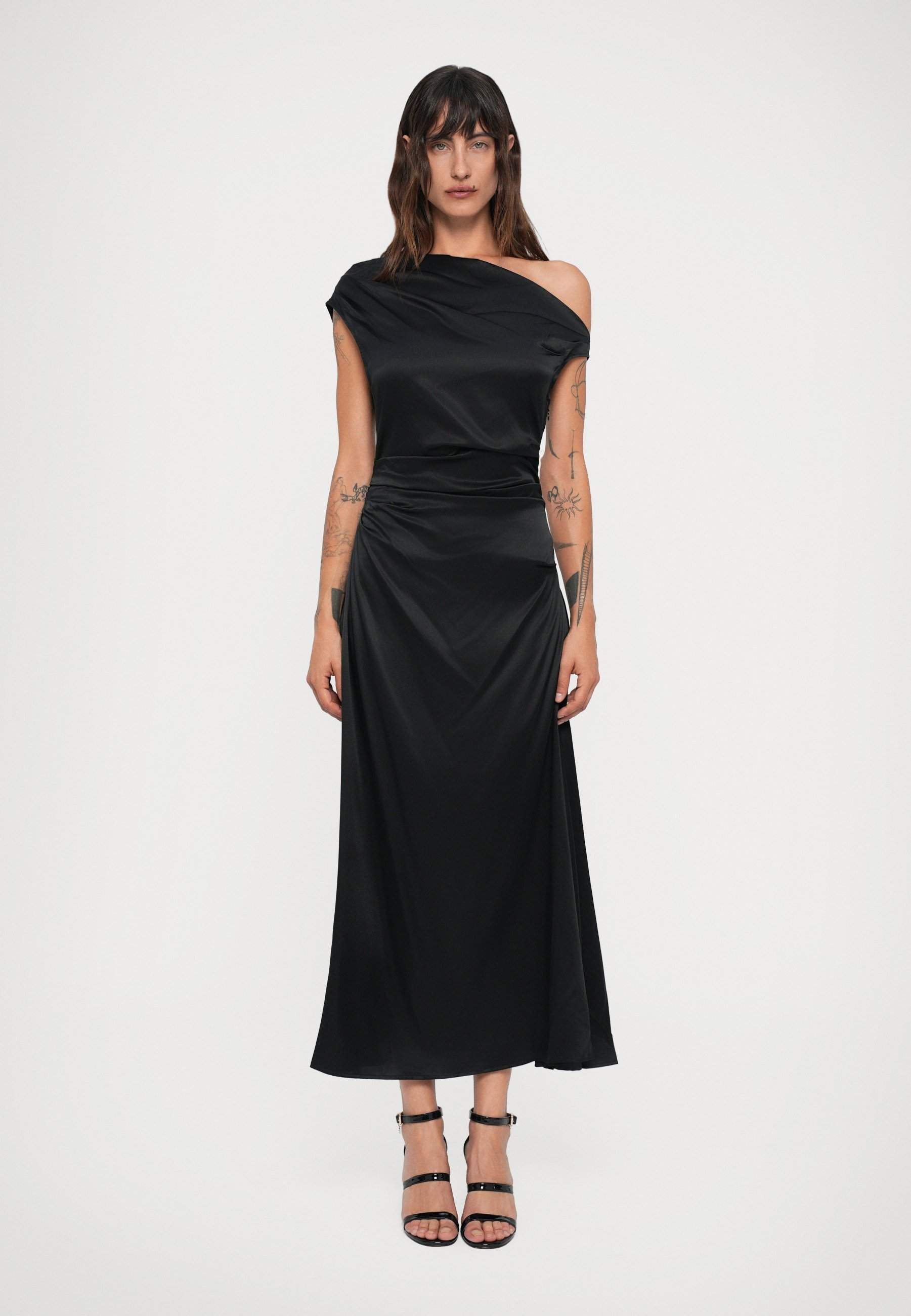 STAUD PHARE JURK - Cocktailjurk / Feestjurk - zwart