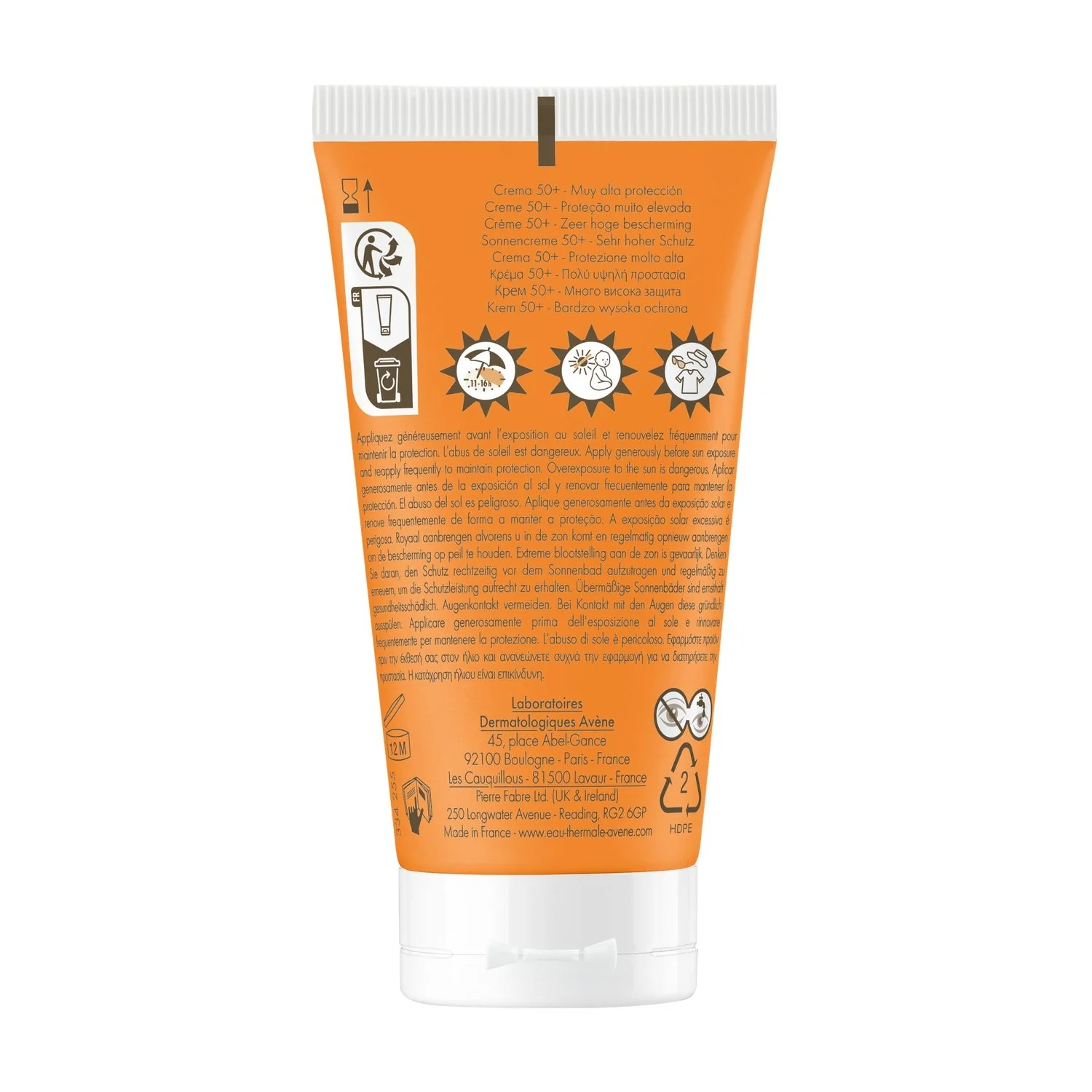 Suncare Crema SPF50+ - Solare viso alta prot.