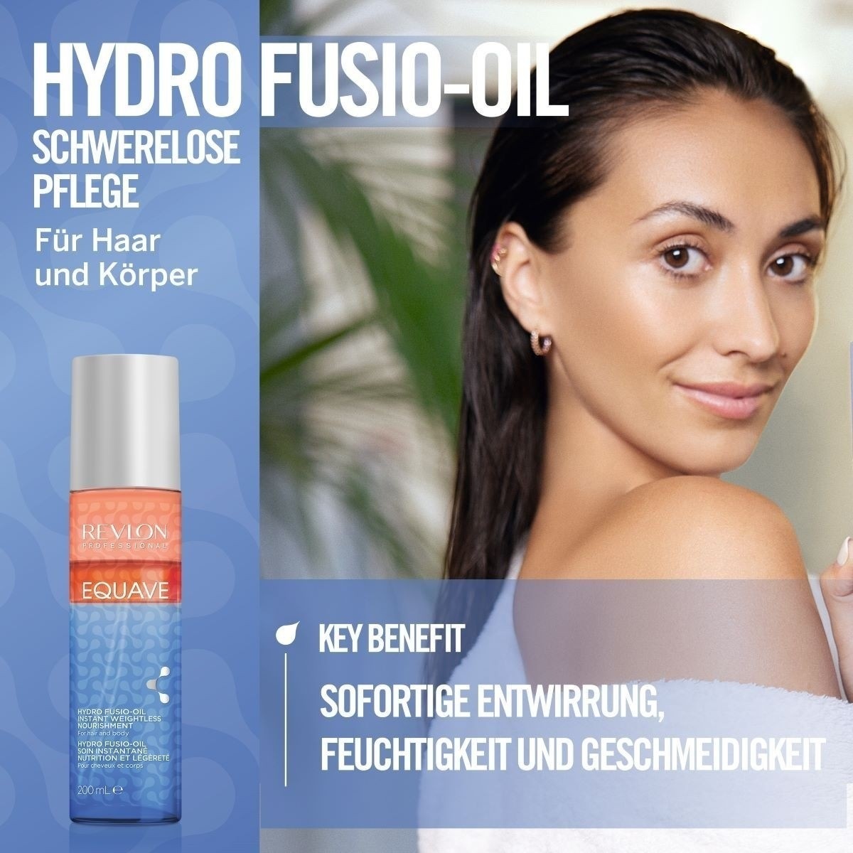 Revlon Professional regenerator bez ispiranja Equave 3 Phases Hydro Fusio-Oil Instant regenerator - 200 ml