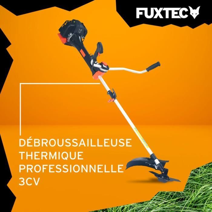 Desbrozadora profesional a gasolina - FUXTEC FX-PS152 - 52 cc, 3 CV, antivibración