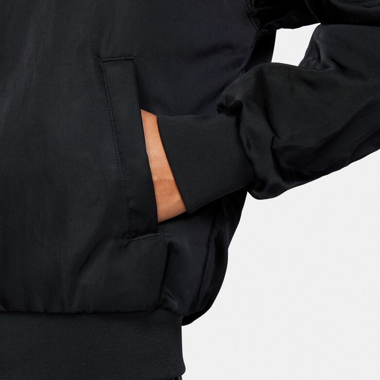 Veste bomber réversible de style universitaire pour vêtements de sport