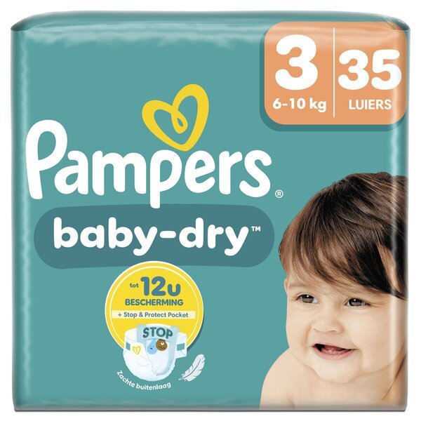 Pampers Baby-Dry pelene veličine 3 (6-10 kg), 35 komada