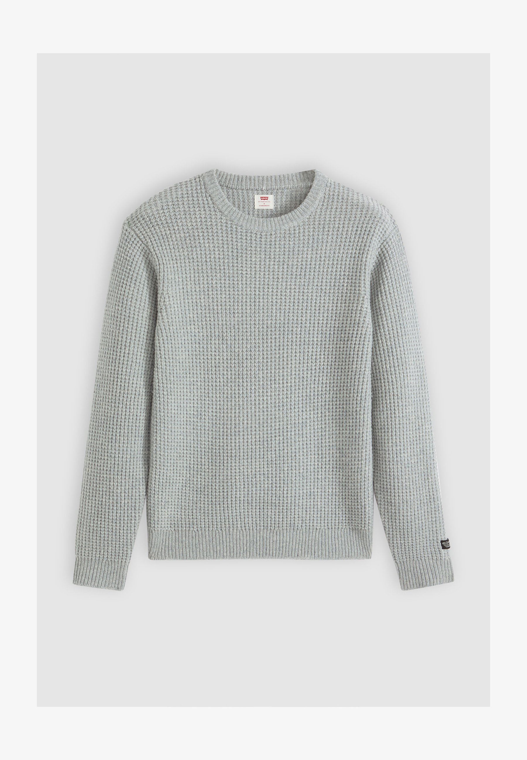 Levi's® PRESIDIO CREW - Pullover - mittelgrau meliert